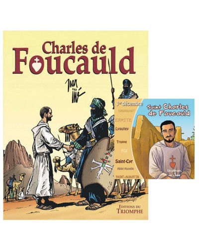 BD + CD Saint Charles de Foucauld