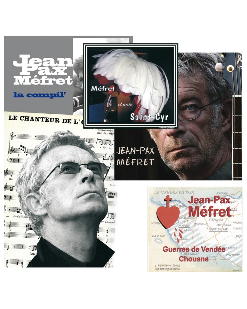 Coffret La compil + 3 CD Le vieux soldat & Guerres de Vendée & Méfret chante Saint-Cyr