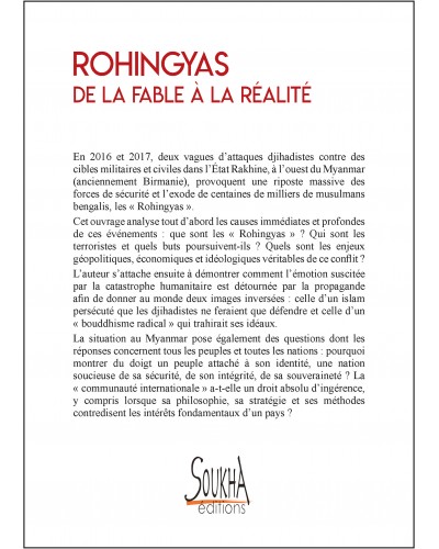 Didier Treutenaere - Rohingyas de la fable à la réalité 4e de couverture