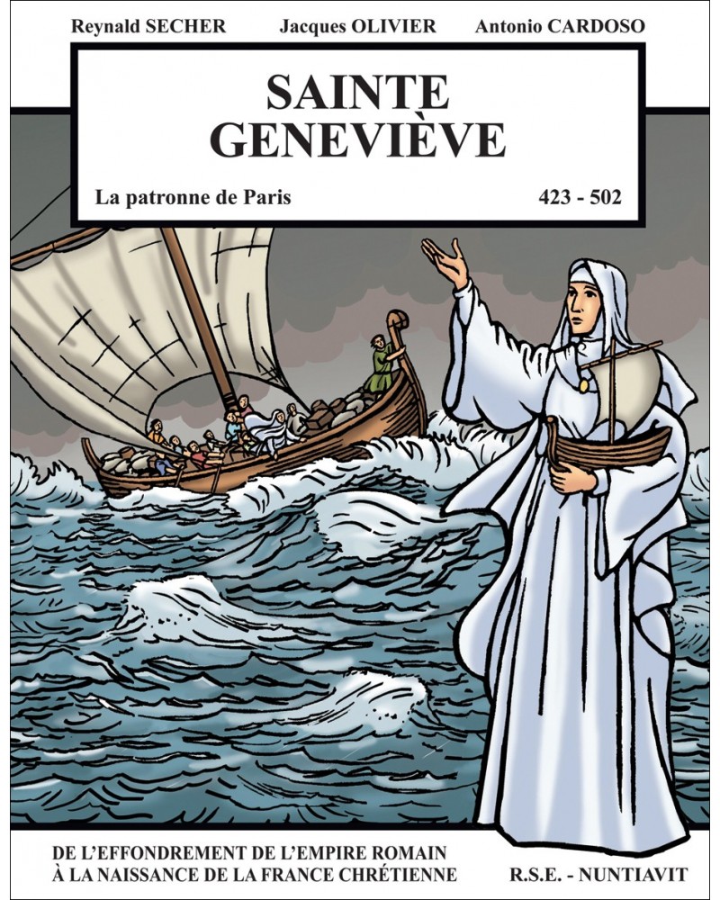 La BD Sainte Geneviève, la patronne de Paris