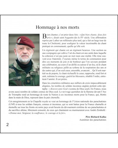 CD Hommage à nos soldats