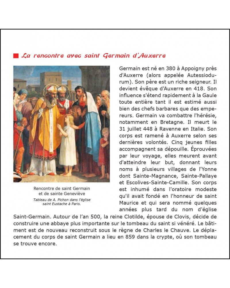 Timbre France N°4704 - Sainte Geneviève, Art Et Religion (Neuf, TBE, 2012+)