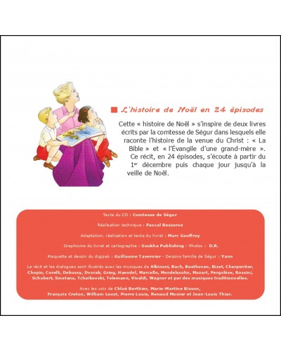CD L'Histoire de Noël de la comtesse de Ségur