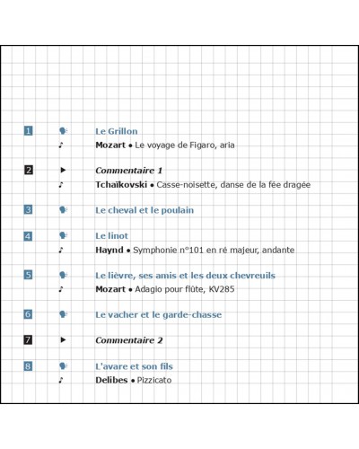 Page du livret de 8 pages