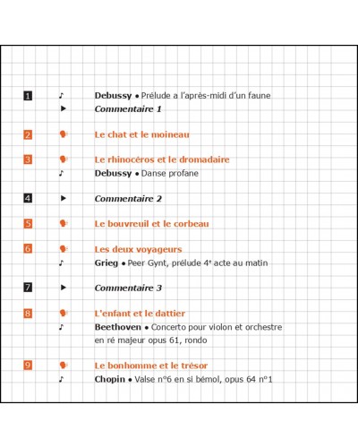 Page du livret de 8 pages