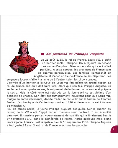 CD Philippe Auguste le roi bâtisseur