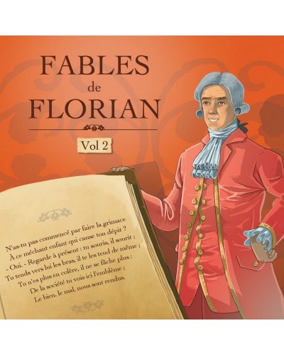 Les fables de Florian, les 2 CD + le livre