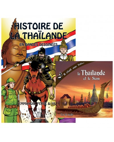 CD Il était une fois la Thaïlande et le Siam + BD Histoire de la Thaïlande