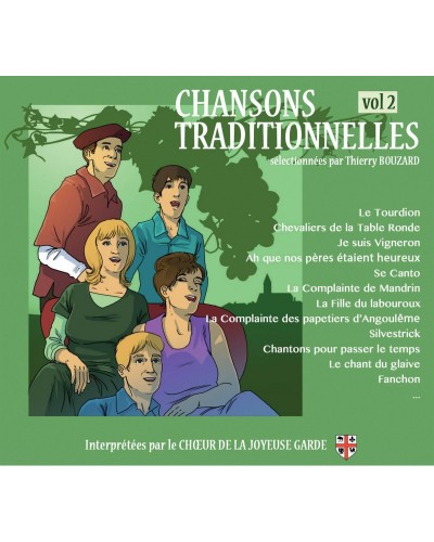 7 CD des chansons de tradition + Le recueil Chantons !
