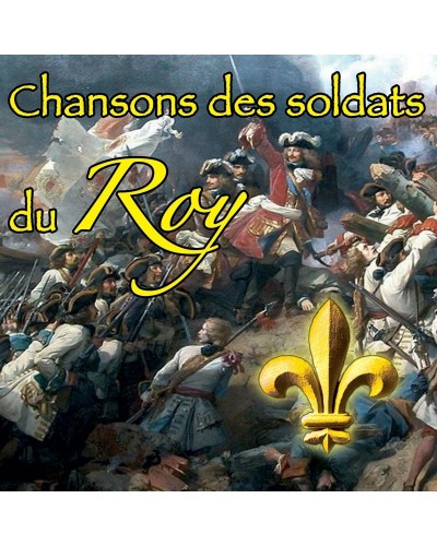 1 CD Chansons des soldats du Roy + Jeu de famille + Porte-clés Fleur de lys