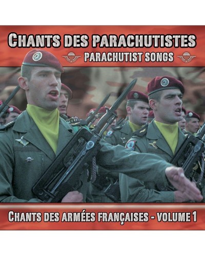Parachutistes : Le grand recueil + Le carnet de chants + 3 CD