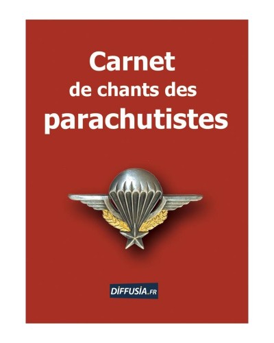 Parachutistes : Le grand recueil + Le carnet de chants + 1 CD