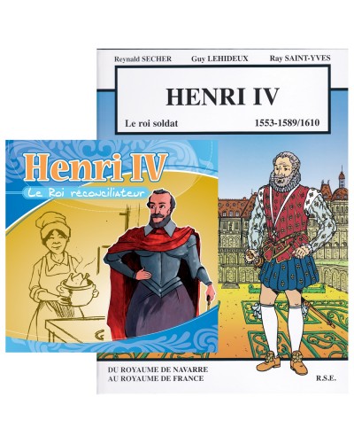 Offre spéciale : Henri IV en BD et en CD