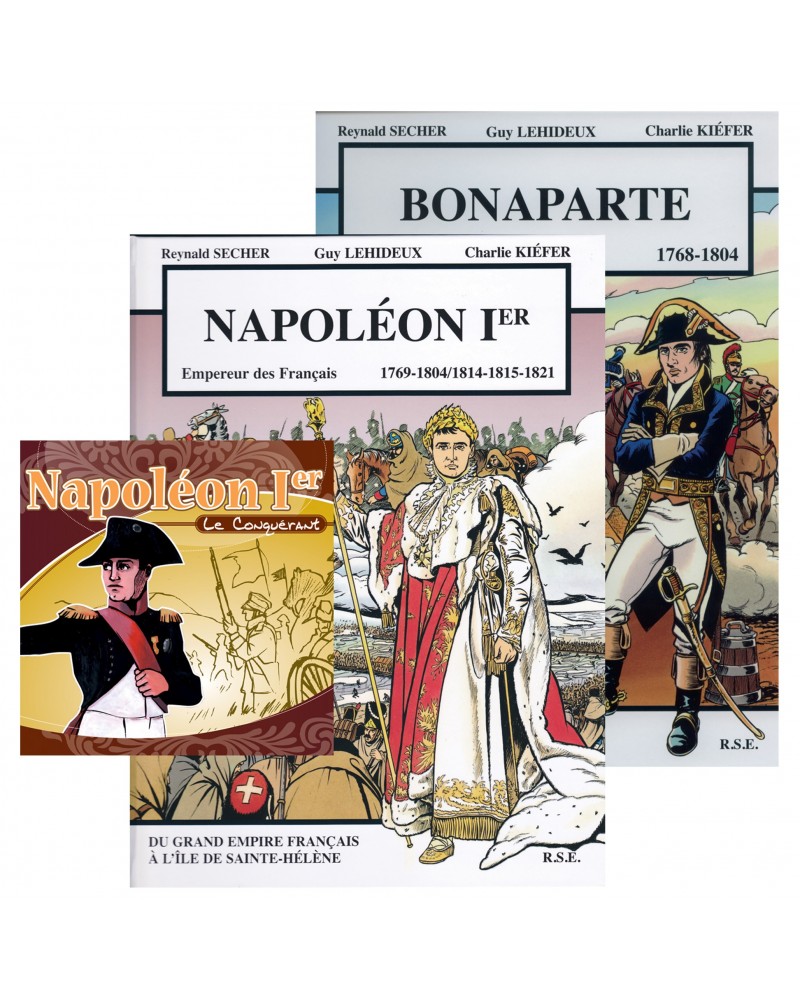 Offre spéciale : Napoléon Ier en 2 BD et en CD