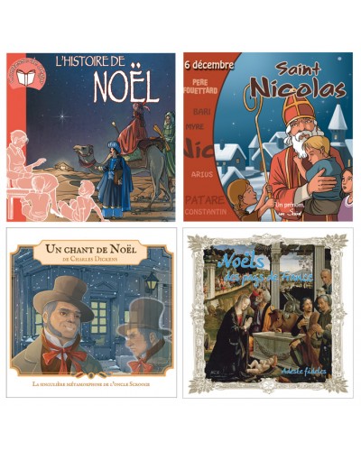 Offre spéciale 4 CD pour Noël