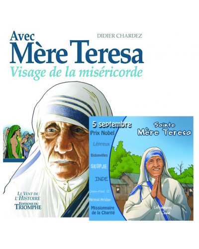 BD Mère Teresa + CD Sainte Mère Teresa