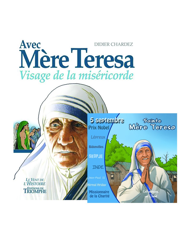 BD Mère Teresa + CD Sainte Mère Teresa