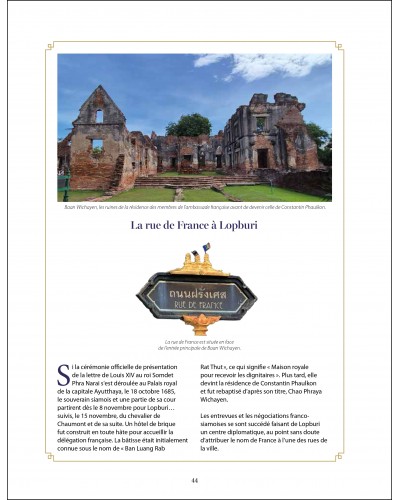 Jean Michel Kauffmann - France-Thaïlande, une longue histoire (page 44)