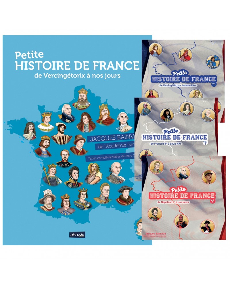 Offre spéciale : 3 CD Petite histoire de France + le livre