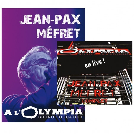 DVD + double CD Jean-Pax Méfret à l'Olympia