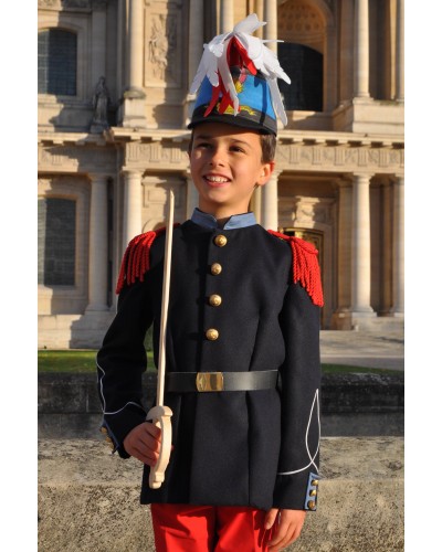 Costume de Saint Cyrien (8 ans - Taille 125-135 cm)  avec Casoar