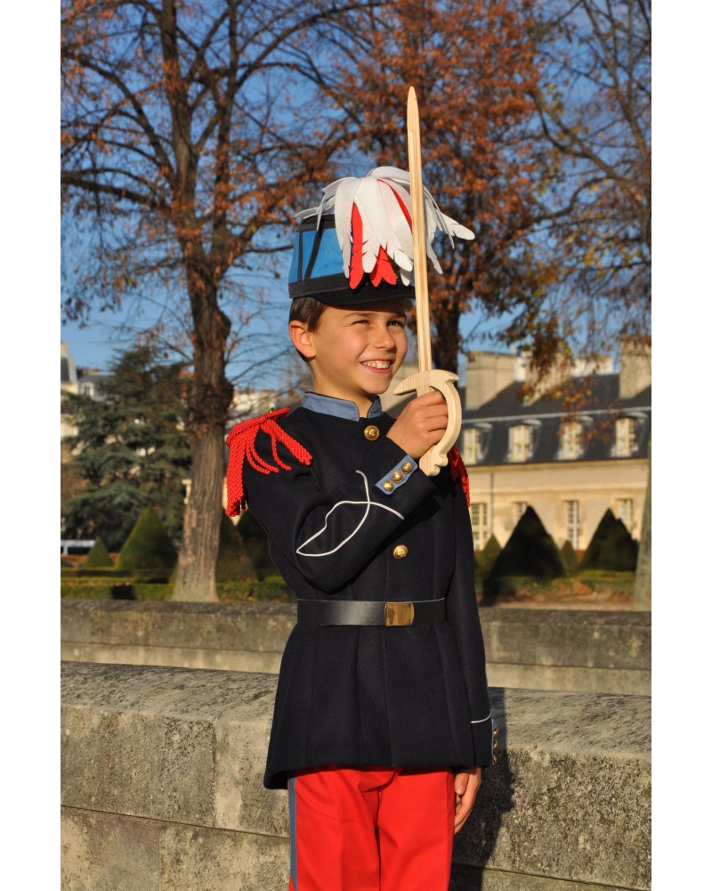 Costume de Saint Cyrien (8 ans - Taille 125-135 cm)  avec Casoar
