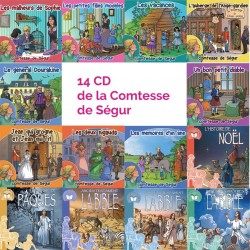 La collection complète des 14 CD de la comtesse de Ségur