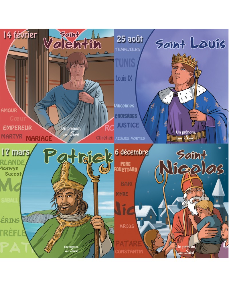 4 CD de saints à l'origine de fêtes célèbres