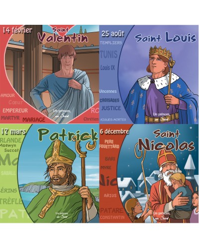 4 CD de saints à l'origine de fêtes célèbres