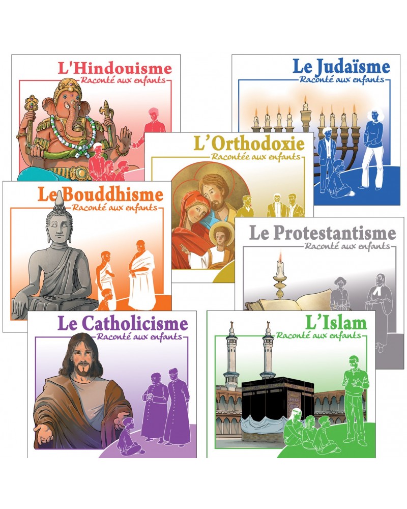 7 CD sur les religions