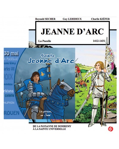 Offre spéciale : Jeanne d'Arc en BD et en CD